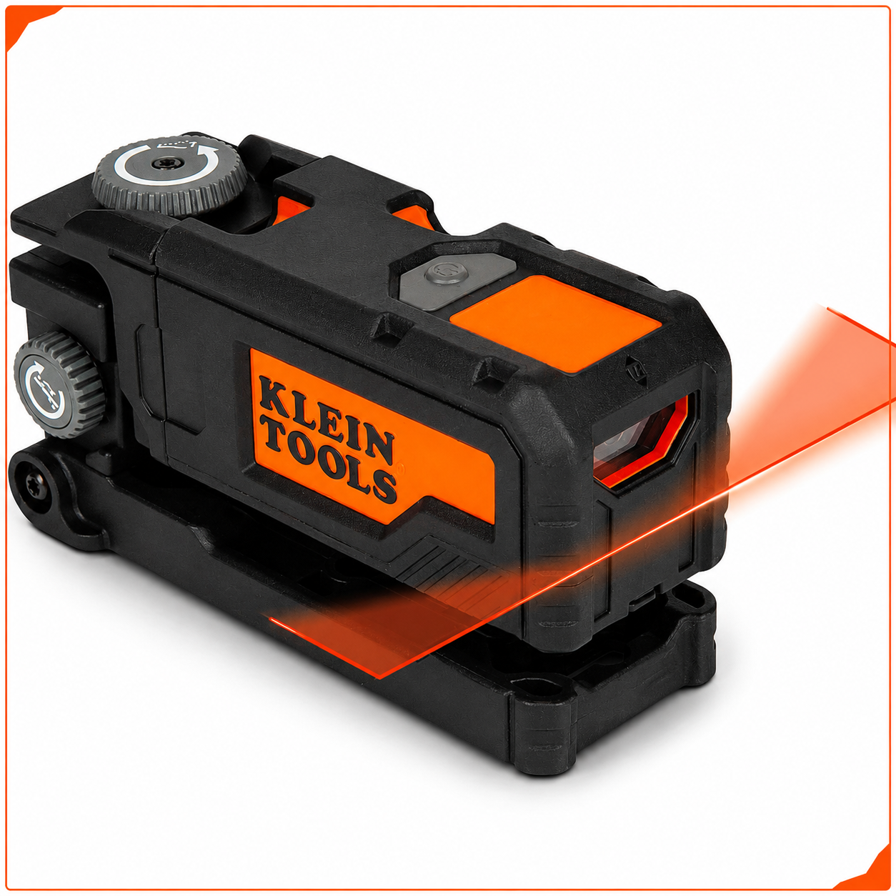 Klein Tools - Red Pocket Laser Level - Tripod Mountable - Compact Portable