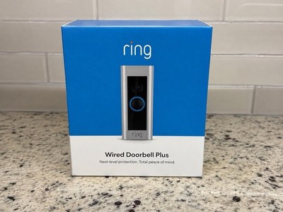 Ring Wired Doorbell Pro Smart Wi-Fi HD Video Doorbell - Satin Nickel B08M125RNW